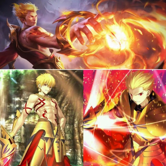Valir dan Gilgamesh Dari Anime Fate.