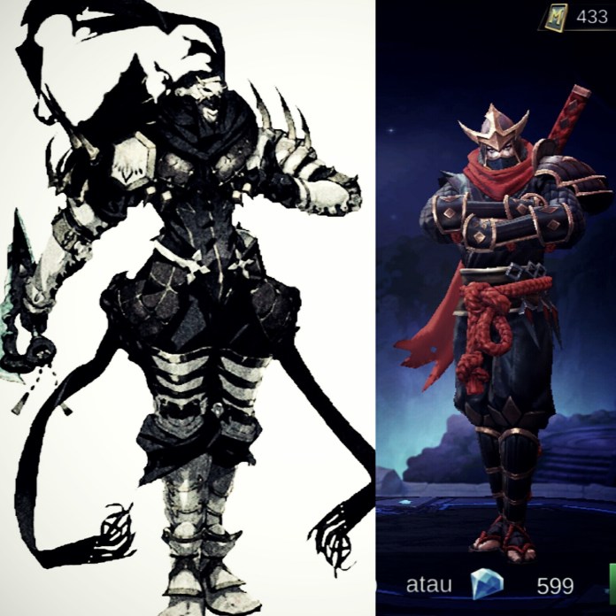 Hayabusa dan Nishikienrai Dari Anime Overlord.
